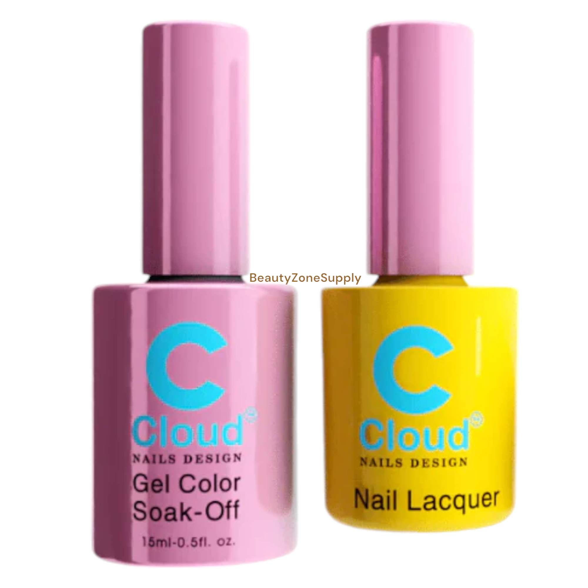 Chisel Florida Collection Cloud Duo Set: High - Quality Gel Polish and Matching Traditional Lacquer #096