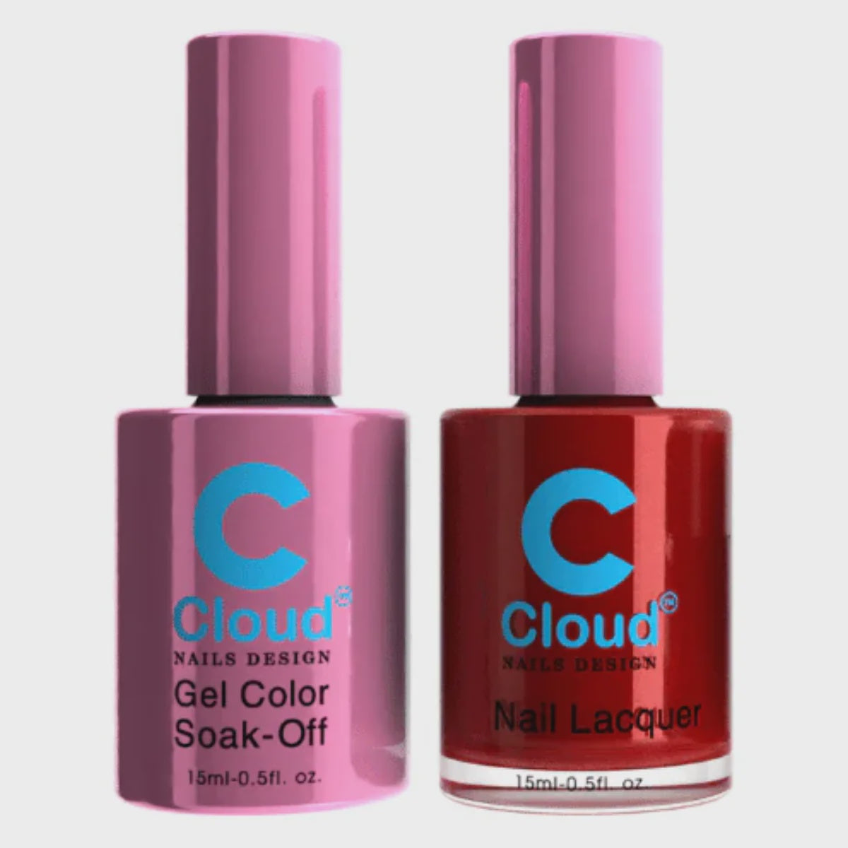 Chisel Cloud Duo Set: High - Quality Gel Polish and Matching Lacquer from the Hawaii Collection, Shade #129