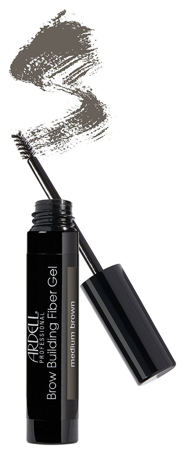 Medium Brown Brow Building Fiber Gel #65283 for Natural - looking Brows