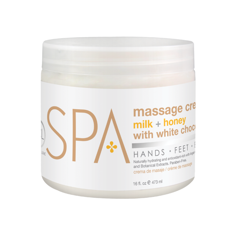 16oz BCL SPA Massage Cream with Milk, Honey and White Chocolate