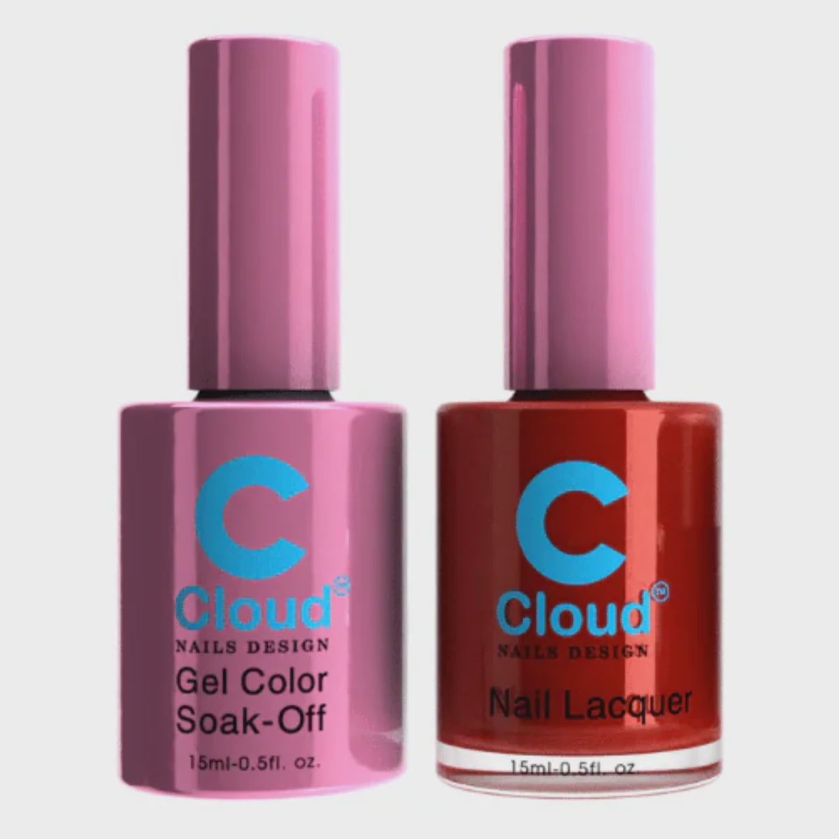 Chisel Cloud Dual - Function Gel Polish and Traditional Lacquer Set from Hawaii Collection, Shade #127