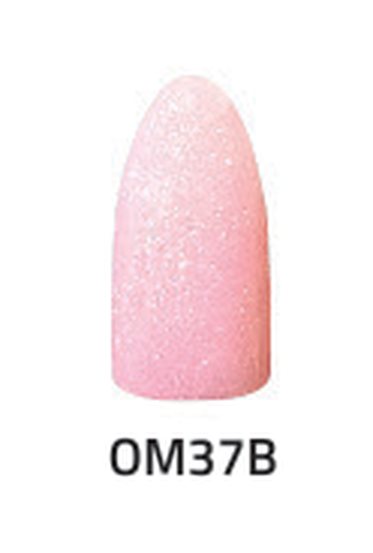 Chisel 2-Ounce Ombre Acrylic and Dipping Powder Set - OM37B for Stamped Nail Designs