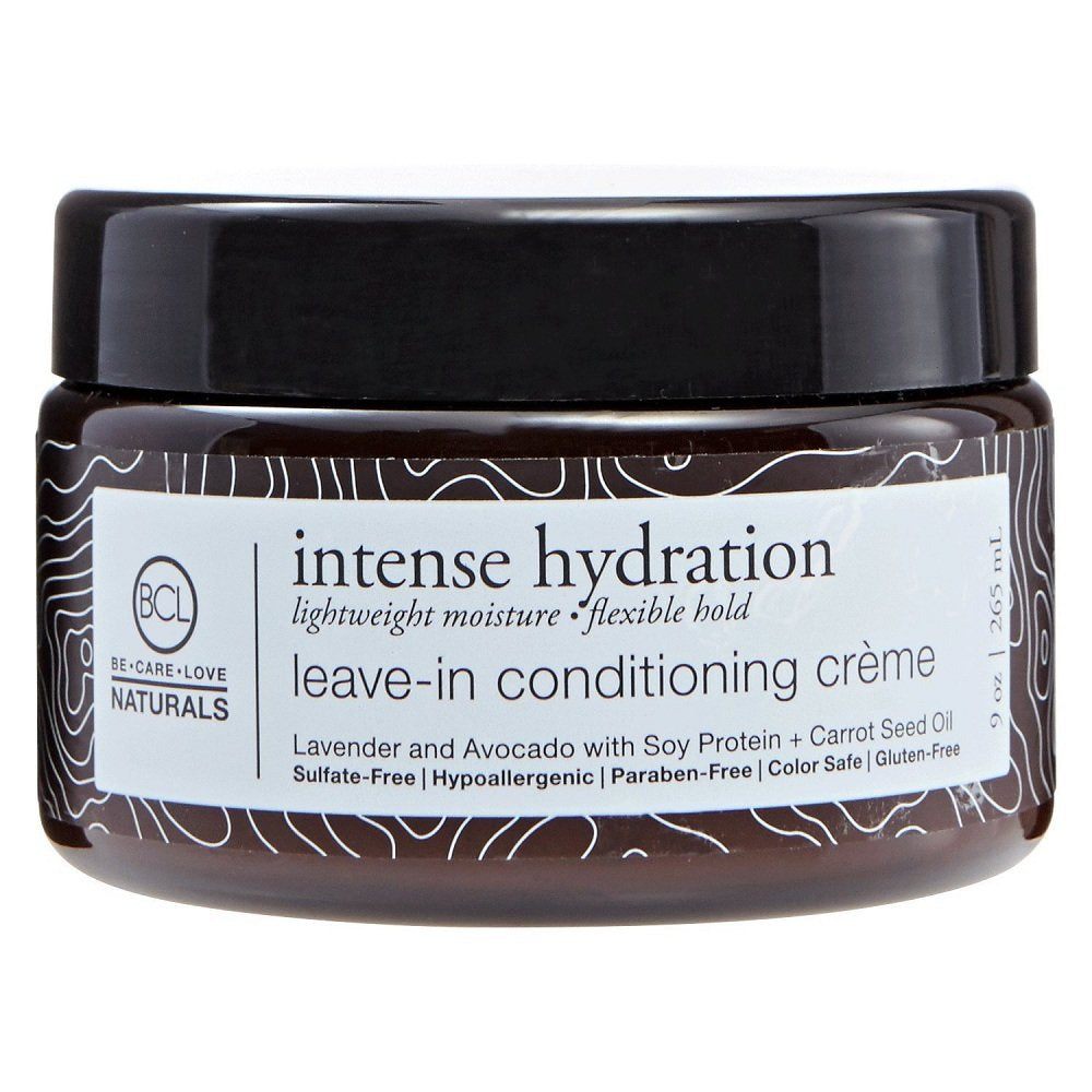 BCL Naturals 9oz Intense Hydration Leave - In Conditioning Cream for Long - Lasting Moisture