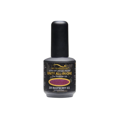 Bio Seaweed Unity All - in - One 15mL Gel Polish in 201 Raspberry Ice Shade