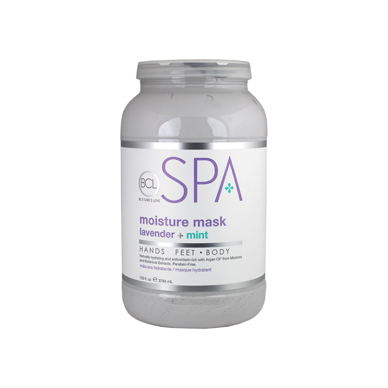 BCL SPA Lavender and Mint Aromatic Moisturizing Clay Mask in Gallon Size