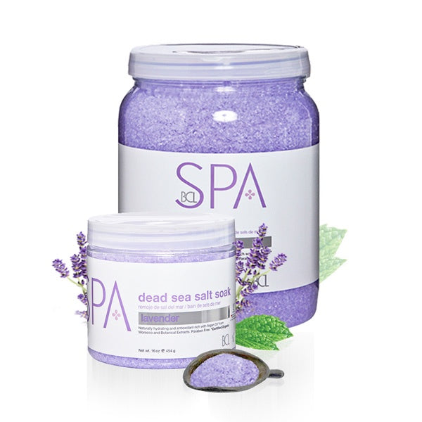 128oz Gallon BCL SPA Dead Sea Salt Soak with Lavender and Mint